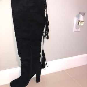 Thigh high boots